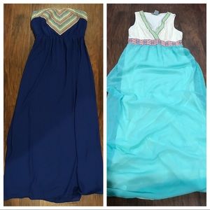 2 Maxi Dresses